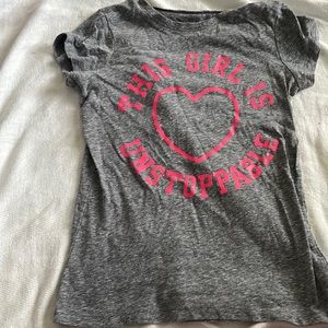 T shirt from the childrens place “This girl is unstoppable”